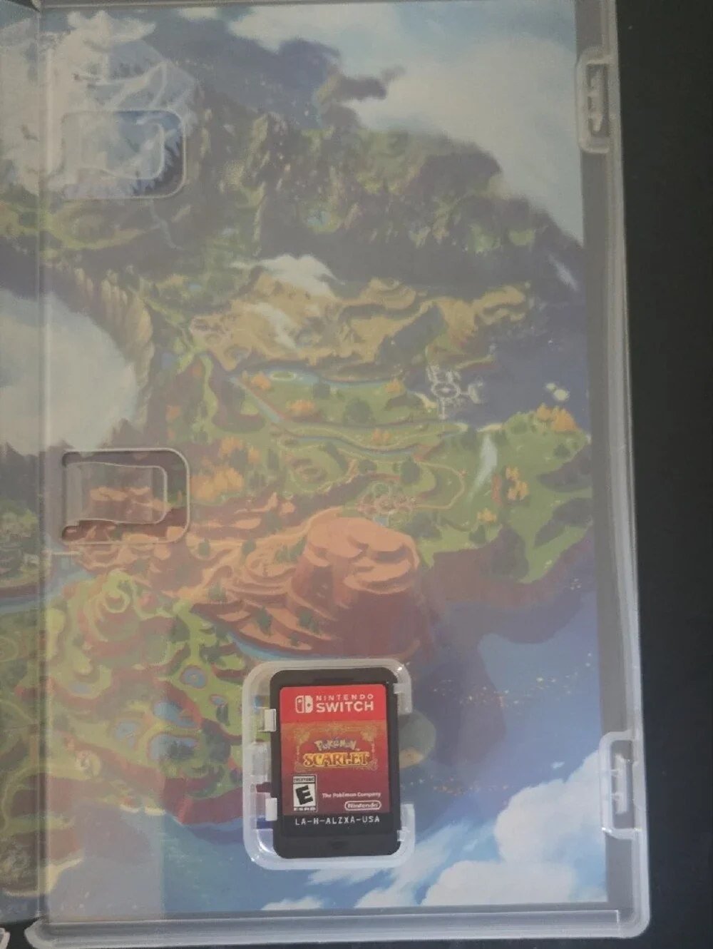 Nintendo Pokémon Scarlet – Red & Purple Cover Artwork
